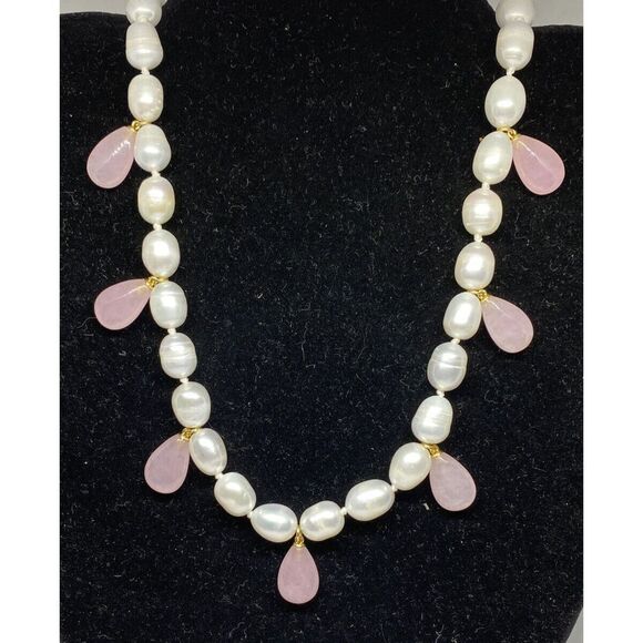 Kate spade new york Gold-Tone Freshwater Pearl Strand Necklace MSRP $128 CP558 - Picture 1 of 4